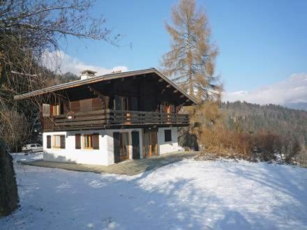 Chalet Pierre Blanche Servoz Extérieur photo